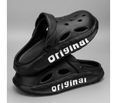 Men's Casual Closed Toe Slide On The Platform EVA Clogs Outdoor Non-slip Hollowed-out Beach Shoes Boys Sandals Mens Home Clogs
