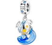 VYZW-Colgante de plata 925 para mujer, 12 signos del zodiaco, dijes de constelación, compatible con Pulsera Original, collar, joyería, regalos de cumpleaños