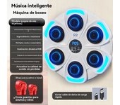 Boxeo pared musical adultos inteligente movimiento Fitness equipo niños