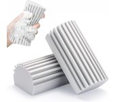 4 Pack Magic Sponge Eraser for Household Cleaning, Reusable Dusters Cleaning Supplies for Housekeeping, Dish, Blinds, Glass, Bas