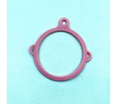 DIY Decor Water Bottle Plastic Ring 3-HOLE Universal Aquaflask Handle Strap Fits Wide Mouth 12-64oz Non-slip Aquaflask Holder