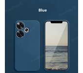 For Redmi 13 Case For Xiaomi Redmi 13 Cover Fundas Coque Original Liquid Silicone Soft TPU Protective Phone Bumper For Redmi 13