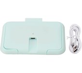 Calentador Portátil de Toallitas para Bebés, Calentamiento Uniforme, Calentamiento Superior, Sensor de Temperatura, Operación Si