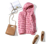 90% Ultra-light Plus Size Thin Down Jacket Women 2020 Autumn Winter Slim Short Hooded Warm White Duck Down Coat Women Outerwear