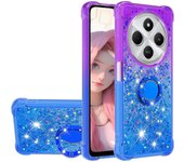 Case for Xiaomi Redmi 14C A4 A3 Pro Poco C75 Phone Case Sparkling Liquid Sparkling With Bracket Gradient Flowing Sand Cover