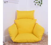 Hanging Swing Egg Chair Cushion Cover Patio Large Round Papasan Pad Detachable Garden Lounger Cushion Cover  (No Filling)