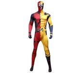 Halloween Costumes Kids Adult Cosplay Party Deadpool Costume Bodysuit Onesie