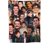 Pedro Movie Pascal Blanket Ultra-Soft Micro Flannel Blanket Lightweight Flannel Blankets for Bed Sofa Camping