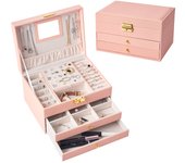 Store Level Jewelry Organizer provides 2 including balls and 3 cones, for women