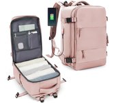 mochila de viaje para mujer, mochila de transporte, mochila de senderismo, mochila Compatible con portátiles de 17 pulgadas