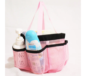 Large Beach Bag Portable Makeup Bag Travel Storage Breathable Wash Handbag Swimming Finishing Organizer Bags Durable 8 Pockets