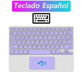 10 inch Wireless Bluetooth Keyboard with Touchpad For Samsung iPad Xiaomi Lenovo Huawei Universal Tablet Keyboard