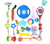 Juguetes para Perros,19 Piezas Juguetes para Perro,Juguete para Morder para Perro,Durable Masticable Cuerda,para Cachorros Peque