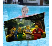 Cool L-s Cartoon N-Ninjago Towel Colorful Bath Towels For Girl Microfiber Quick Dry Custom Sand Free Beach Yoga Spa