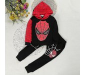 Kids Boy Spiderman Sportswear Hoodie Sweatshirt Pants Suit Suit Clothes