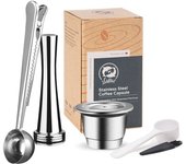 Stainless Steel Nespresso Refillable Coffee Capsule Tamper Reusable Coffee Pod Coffeeware Accessories For Barista Espresso Maker
