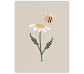 Funny Cartoon Duck Squirrel Bee Animal Beige Wall Art Canvas Painting Nursery Posters Print Picture Kawaii Baby Kids Room Decor
