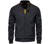 Chaquetas Otoño Nuevas chaquetas casuales Tendencia de moda Tops para hombres Chaquetas finas