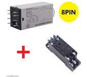 Original CHINT JSZ6-4 JSZ6-2 H3Y-4 H3Y-2 Power On time Delay Relay DC 24V AC 220V 1S 5S 10S 60S 1Minute Switch 8 14 pin