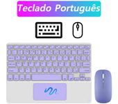 10 inch Wireless Bluetooth Keyboard with Touchpad For Samsung iPad Xiaomi Lenovo Huawei Universal Tablet Keyboard