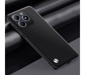 Lujo pu funda de cuero para realme C61 C63 4G contraportada mate silicona protección completa caja del teléfono para realme narz