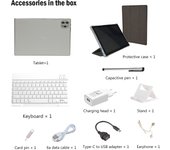 New 10.1 Inch Octa Core Full HD Android Tablet（4GB+64GB）real