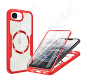 Funda para iPhone 16e 16 15 14 13 12 11 Pro Max Plus XS Max 360 cuerpo completo Magsafe funda protectora de pantalla