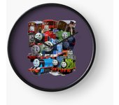 Reloj De Pared 25cm Thomas la Locomotora y sus Amigos=6951