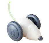 Wireless Electric Mouse Cat Toy with Glowing Tail Mouse Smart Sensing Simulated Mouse Toy Anti-Jamming Hair USB Rechargeable