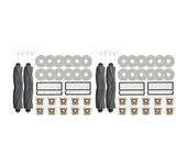 2set for Dreame L10S Ultra / S10 Pro XIAOMI Mijia Omni 1S B101CN Robot X10+ Robot Vacuum Main Side Brush Filter Mop