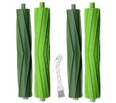 2 Sets of Replacement Rubber Roller Brushes for IRobot Roomba I3 I3+ I6+ I7 I7+ I8+ Plus E5 E6 E7 Vacuum Cleaner Parts