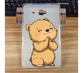 For Samsung Galaxy Tab A 7.0 2016  A 8.0 2017 S2 8.0 Pro 8.4 Cartoon Animals Frog Puppy Cat Transparent Silicone Tablet Case