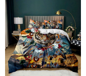 Animal Dream Catcher Duvet Cover Set Indian Dream Catcher Animal Bedding Set Adults Exotic Style Bohemia Polyester Quilt Cover