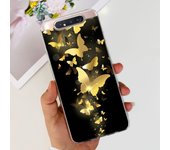 Transparent Soft TPU Phone Case For Samsung Galaxy A80 Samsung A90 Coques Women Girly Fashion Painting Funda Bumper GalaxyA80