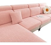 Jacquard de alta calidad y grueso, juego de sofás de peluche, juego de cojines de sofás, juego de protección de sofás de esquina