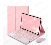 Tablet Keyboard Case with Pencil Holder for iPad Pro M4 11 inch 2024 Spanish Keyboard with Touchpad