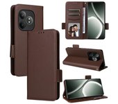 For Oppo A17 A17k Realme 9i 10 10T GT 6 6t Neo6 Se 4G Solapa Soporte Ranura De Tarjeta Carcasa De Color Sólido