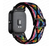 20mm/22mm band For GTS 4/2/2e/3/GTS2 Mini/GTR/4/3/Pro/GTR2/42mm/stratos Nylon Elastic Watch Bracelet Amazfit bip strap