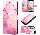For Oppo A79 Find X6 Reno8 Pro 5G China Magnetic Solapa Card Slot Mobile Shell Mármol Anti - Fingerprint Shell