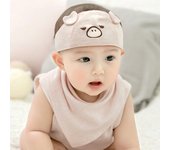 Summer thin boys and girls baby cute headband fontanelle hat