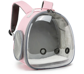 Portable Travel Small Animal Carrier Backpack Breathable Pet Bag For Guinea Pig Bird Rabbit Hedgehog Hamsters Chinchilla
