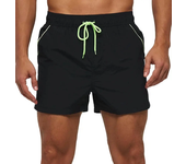 Pantalones cortos de baño de verano para hombre, bañadores, trajes de baño de secado rápido, tabla de Surf en la playa, pantalones de baño con cintura elástica, pantalones cortos de Surf con malla
