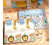Alfombra de seurdad para niños, alfombras de gran tamaño, no tóxicos, de alta calidad, Actividades para Bebés, Gimnasio, gateo, juegos para Bebés, 200cm x 180cm
