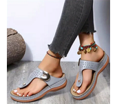 Women's Platform Flip Flops Comfortable Open Toe Slip On Shoes Women Casual Walking Shoes