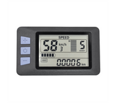 P3H LCD Display Meter Dashboard 24V 36V 48V 60V Electric Bike Meter Display Panel for Electric Scooter(6PIN)