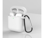 Silicone Cases For Airpods 1/2 Luxury Wireless Earphone Protective Cover Anti-drop Housing For With Hook Headphone Accessories