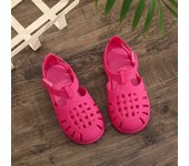 Nuevas sandalias casuales para niños, con suela suave, estilo retro, para bebés y niñas, tipo jalea.