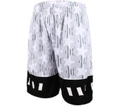 Los pantalones de baloncesto son sueltos y llegan hasta la rodilla, de secado rápido para correr en la playa y hacer ejercicio.