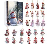 Advent 2024, Pieces Christmas Snowman, 24 Day Countdown Calendar