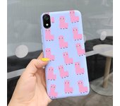 Silicone Case For Xiaomi Redmi 7a Cases Full Protection Soft Tpu Back Cover On Redmi 7A 7 A Bumper Flower Phone Shell Bags Coque